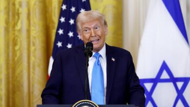 صورة ردًا على تصريحات ترامب.. حماس ترفض تهجير الفلسطينيين من قطاع غزة