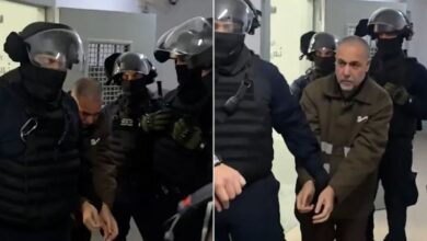 صورة في أول ظهور له بعد اعتقاله..الطبيب حسام أبو صفية يؤكد عدم معرفته سبب اعتقاله