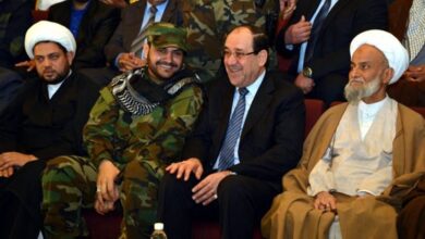 صورة نوري المالكي: الحشد له دور أساسي في حفظ الأمن الداخلي للعراق والعملية السياسية