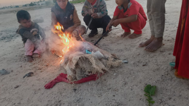 صورة قسوة البرد تفاقم معاناة ومحنة النازحين المستمرة في العراق