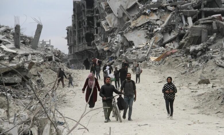 صورة مكتب الإعلام الحكومي في غزة يعلن القطاع منطقة منكوبة إنسانيًا تنعدم فيها مقومات الحياة