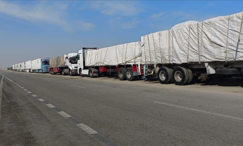 صورة الجامعة العربية: وتيرة دخول المساعدات لغزة ليست مقبولة إنسانيًا