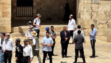 صورة هيئة علماء المسلمين: مآلات اقتحام ساحات المسجد الأقصى دون صد العدوان وكبحه واستئصاله لا تبشر بخير
